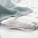 Кокон Маленькая Соня Baby Design Веточки котики мята 65x90 см