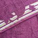 Рушник HomeBrand Phillipus вензель 2 темно-рожевий 70x140 см