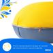 Подушка П-образная для беременных и отдыха IDEIA желто-голубая 140x75x20 см