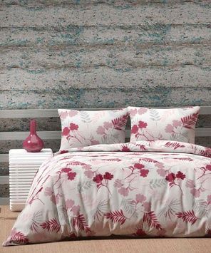 Постільна білизна бязь LORINE Pink flowers двоспальний
