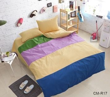Постільна білизна TAG Color mix CM-R17 двоспальна