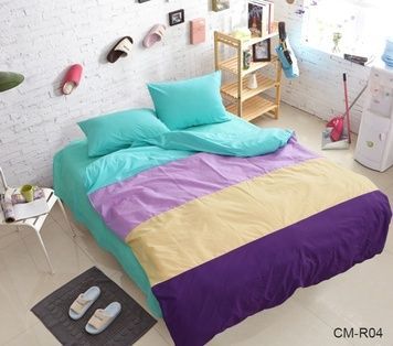Постельное белье TAG Color mix CM-R04 семейное
