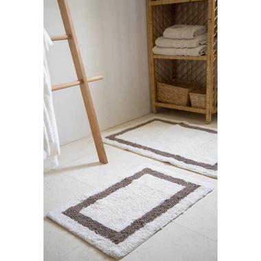 Набор ковриков для ванной Irya Liberte белый 60x90 см