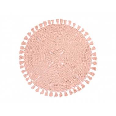 Коврик для ванной Irya Olita розовый 100x100 см