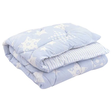 Одеяло Руно детское силиконовое дизайн Blue star, 105х140