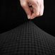 Чехол на кресло LoveYouHome универсальный Corn Fleece черный