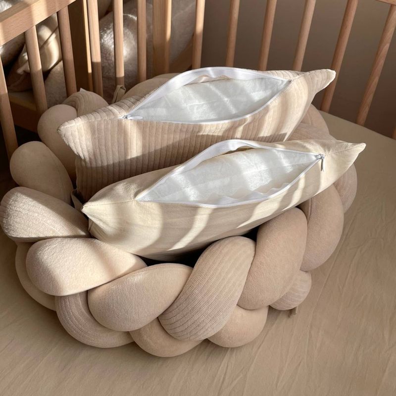 Комплект постільної білизни Маленька Соня Velvet моко для новонароджених