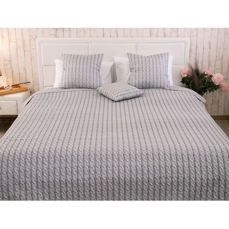 Покрывало Руно Grey Braid 150х212 см