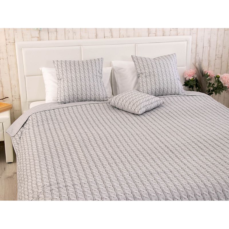 Покрывало Руно Grey Braid 150х212 см