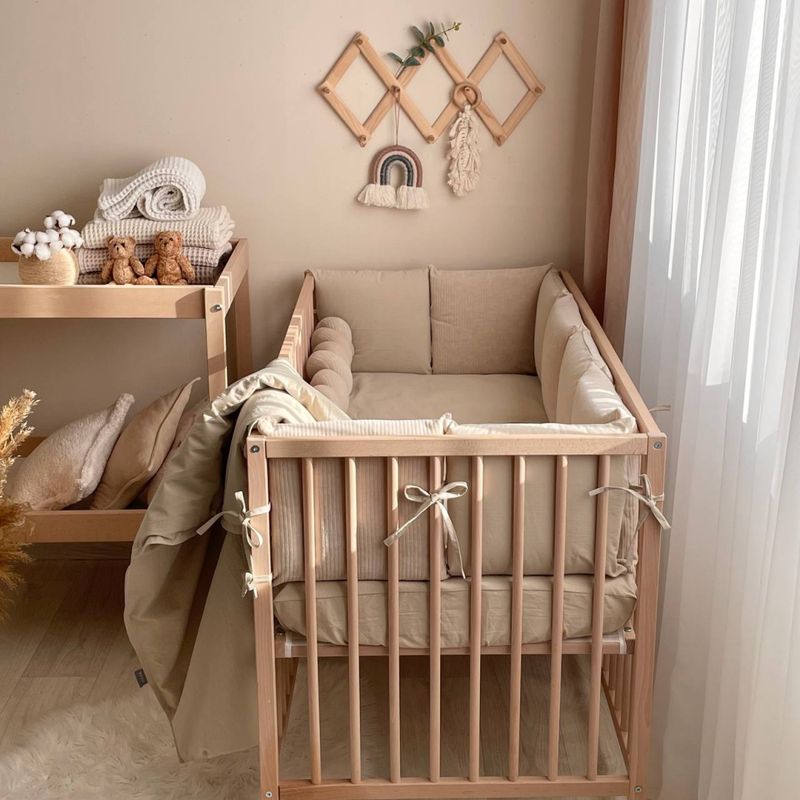 Комплект постельного белья Маленькая Соня Velvet моко для новорожденных