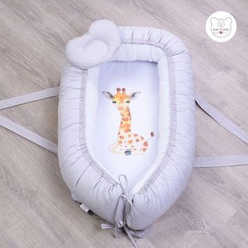Кокон-гнездышко Baby Veres Giraffe 52х80