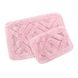 Набор ковриков для ванной Irya Barnes розовый 60x90 см