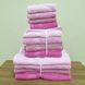 Кухонные полотенца махровые Zeron 8 шт Hasir Pembe 1