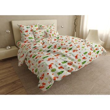 Комплект постільної білизни в ліжечко Little Fox SoundSleep бязь ясла