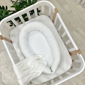 Кокон Маленька Соня DreamLand білий 72x42 см