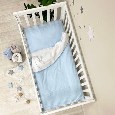 Комплект постільної білизни Маленька Соня Універсальна блакитний для новонароджених