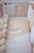 Постільний комплект Baby Veres "Sleepyhead beige new'' (6од.) для новонароджених