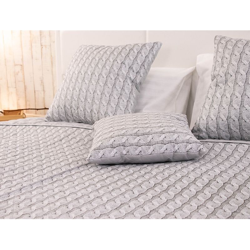 Покрывало Руно Grey Braid 212х240 см