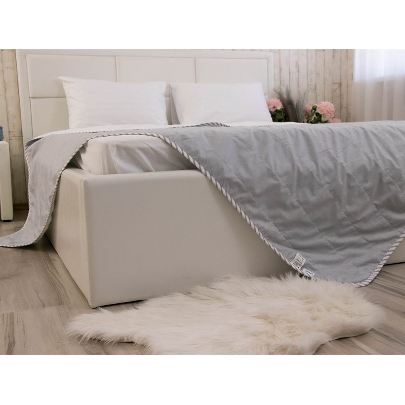 Ковдра Руно Summer Grey махрова літня 140х205 см