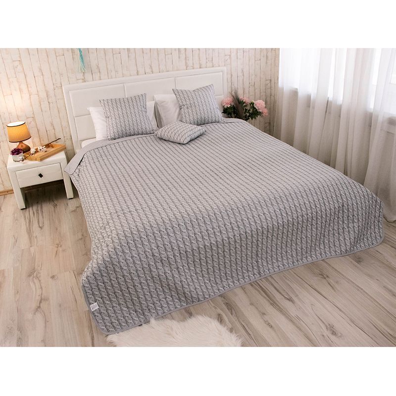 Покрывало Руно Grey Braid 212х240 см