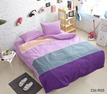 Постільна білизна TAG Color mix CM-R05 двоспальна