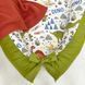 Кокон Маленька Соня Baby Design Діно олива 65x90 см
