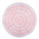 Полотенце Barine Pestemal Swirl Roundie Flamingo 95x160 см