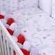 Постельный комплект Baby Veres "Bear house grey" (6ед.) для новорожденных