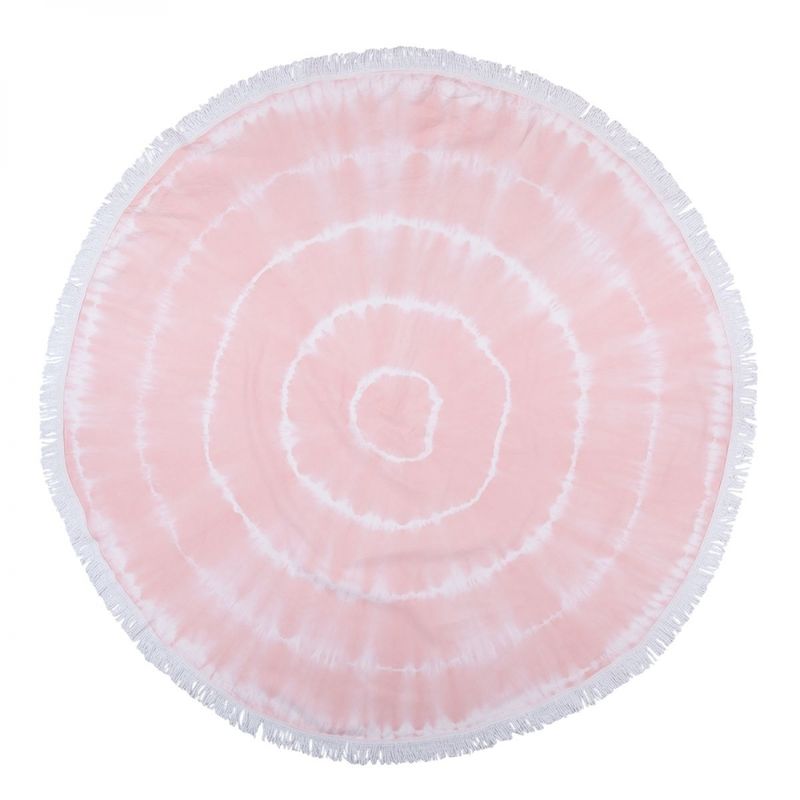 Рушник Barine Pestemal Swirl Roundie Flamingo 95x160 см