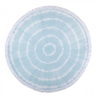 Полотенце Barine Pestemal Swirl Roundie Mint 95x160 см