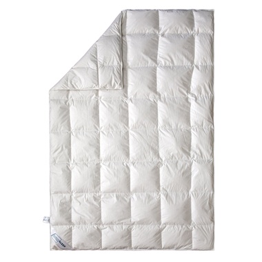 Одеяло пуховое 90% белый пух SoundSleep Air кассетное 140x205 см