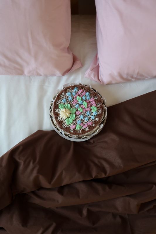 Постельное белье Bedclozzzes ранфорс Kyiv tort семейный