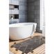 Коврик для ванной Irya Agnes серый 70x110 см
