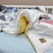 Комплект постельного белья Маленькая Соня полуторный &laquo;Новогодние овечки/клетка желтая&raquo; (пододеяльник + наволочка) подростковый