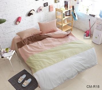 Постільна білизна TAG Color mix CM-R18 двоспальна