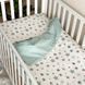 Комплект постельного белья Маленькая Соня Baby Dream Stars мята для новорожденных