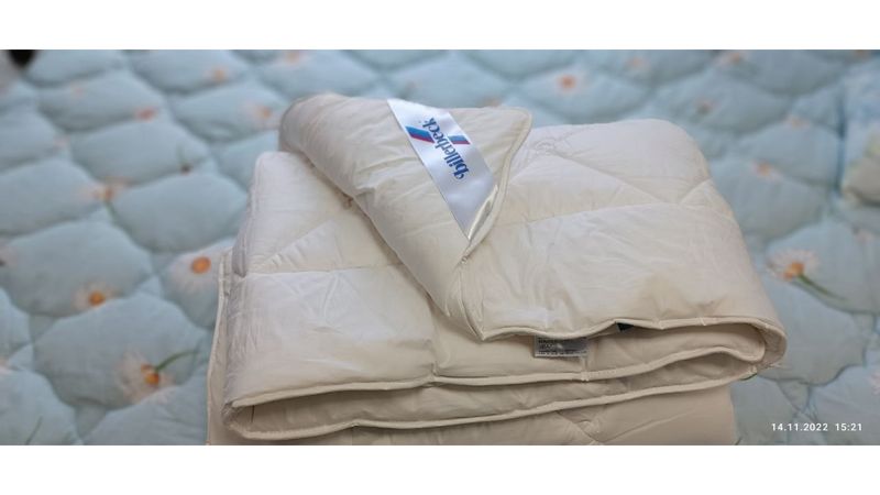 Одеяло шерстяное Billerbeck Идеал облегченное 140x205 см
