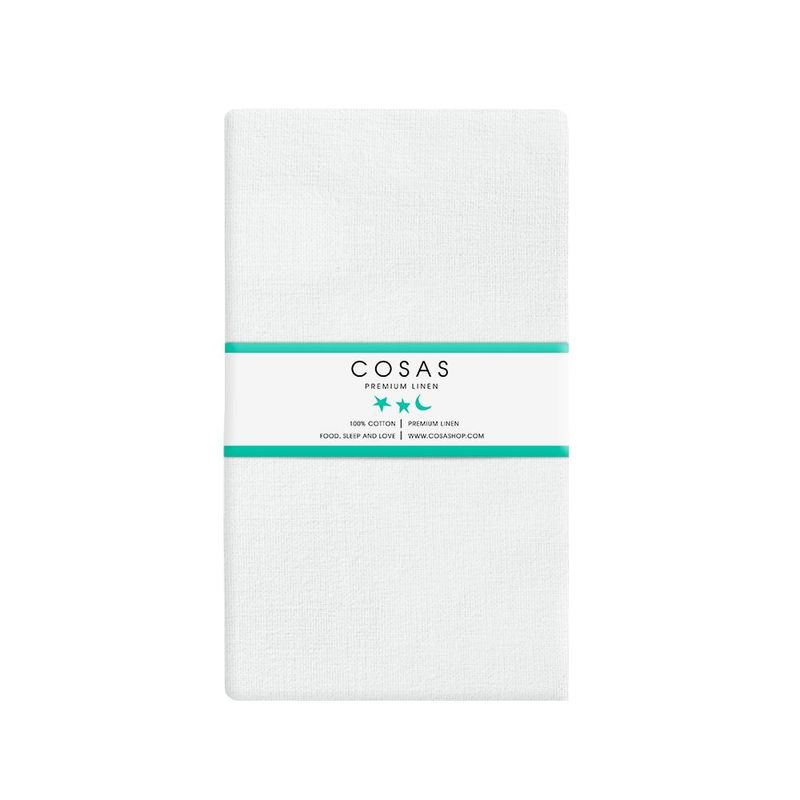 Постельное белье на резинке Cosas Wigwam Dream белый CS1, двуспальный, 180x220, 160x200x20