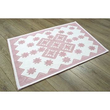 Килимок для ванної Irya Darya пудра 75x115 см