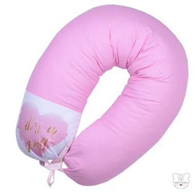 Подушка для годування Baby Veres "It's a girl!" 70х165 см