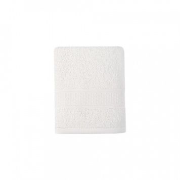 Полотенце Karaca Home Diele offwhite молочное 70x140 см