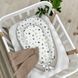 Кокон Маленькая Соня Baby Design Старс серо-бежевый 65x90 см