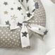 Кокон Маленькая Соня Baby Design Старс серо-бежевый 65x90 см