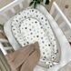Кокон Маленькая Соня Baby Design Старс серо-бежевый 65x90 см