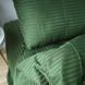 Постільна білизна Bedclozzzes страйп смарагдовий №18 євро