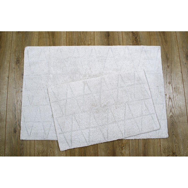 Набір килимків Irya Kinsey silver сірий 40x60 см