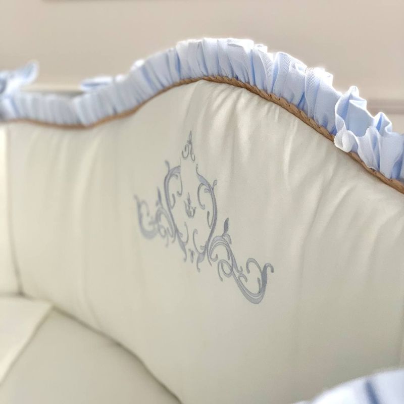 Комплект постільної білизни Маленька Соня Mon Amie блакитний для новонароджених