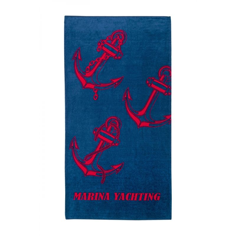Полотенце Lotus пляжное Marina Yachting велюр 75x150 см