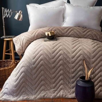 Ковдра Nautica Home - Altena Capuccino 195*215 євро 195x215 см
