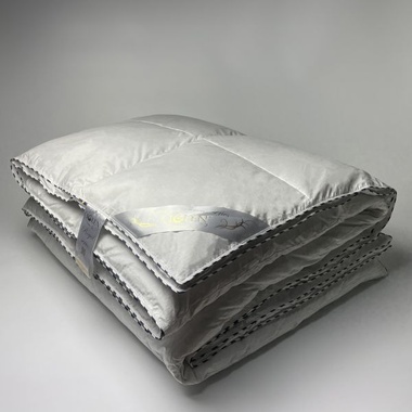 Одеяло пуховое Iglen Roster Royal Series серый пух 160x215 см